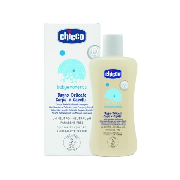 Chicco BabyMoments pH semleges fürdető és sampon 200ml
