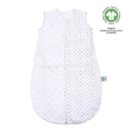   MOTHERHOOD Hálózsák muszlin BIO 0-6 hó 0,5 tog - Pink and Black Dots