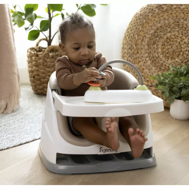 INGENUITY Ülésmagasító székre, 2in1, Baby Base, Cashmere, 6 hó+, 22 kg-ig