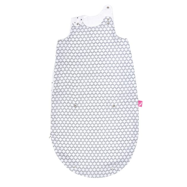 MOTHERHOOD Hálózsák 2in1 Zip a Round Muszlin 3-18 hó 0,5 tog - Grey Classics