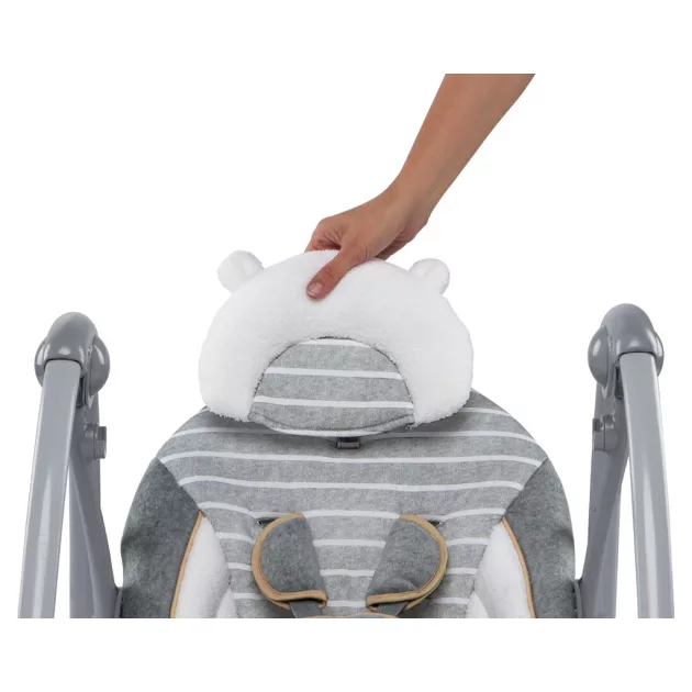 INGENUITY Átalakítható utazó hinta dallamokkal Bella Teddy™ 0m+ 9kg-ig