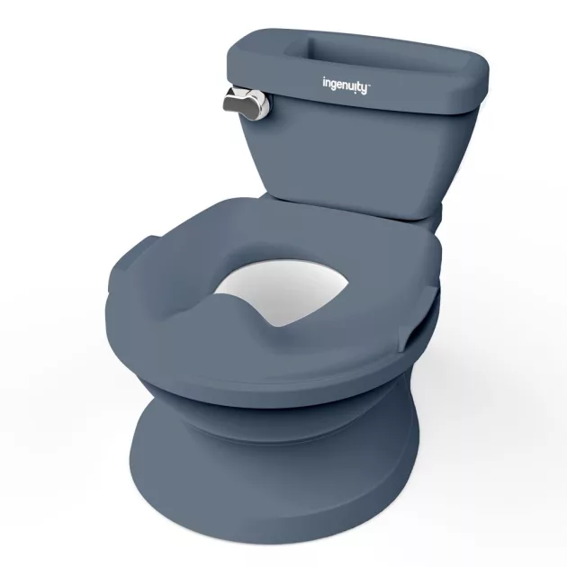 INGENUITY Gyermek toalett hanggal My Size™ kék