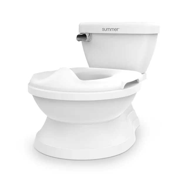 INGENUITY Gyermek toalett hanggal My Size™ - Fehér