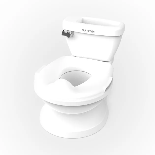 INGENUITY Gyermek toalett hanggal My Size™ - Fehér