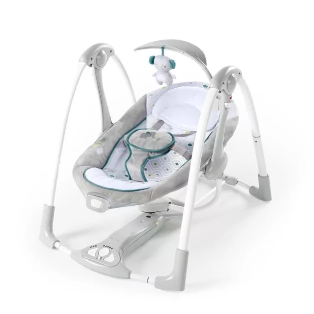 INGENUITY Rezgő hinta dallamokkal, Nash 2in1, 0 hó+, 9 kg-ig, 2019