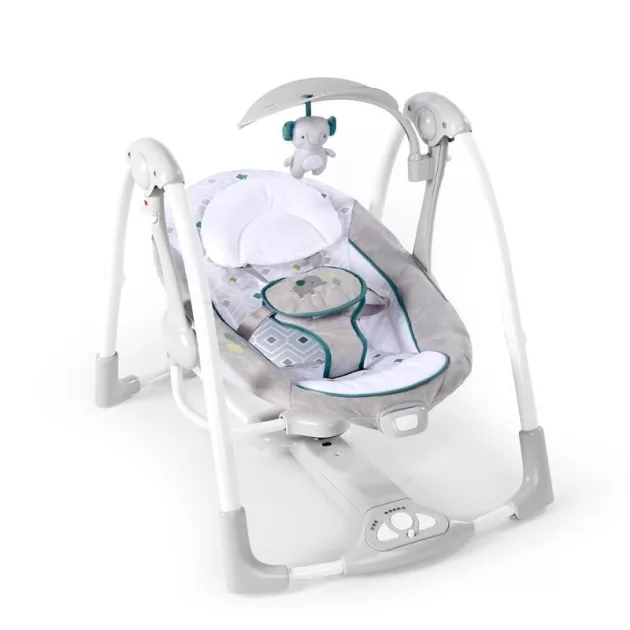 INGENUITY Rezgő hinta dallamokkal, Nash 2in1, 0 hó+, 9 kg-ig, 2019