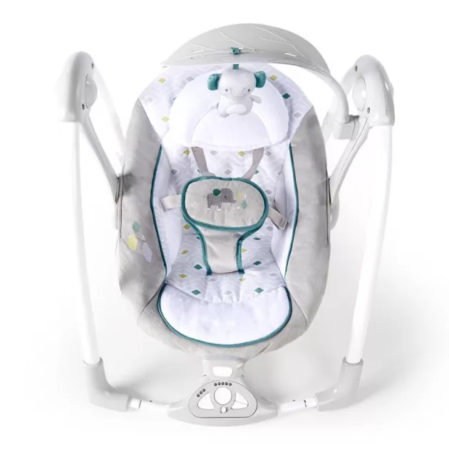 INGENUITY Rezgő hinta dallamokkal, Nash 2in1, 0 hó+, 9 kg-ig, 2019