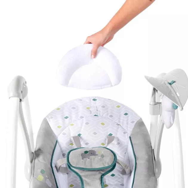 INGENUITY Rezgő hinta dallamokkal, Nash 2in1, 0 hó+, 9 kg-ig, 2019