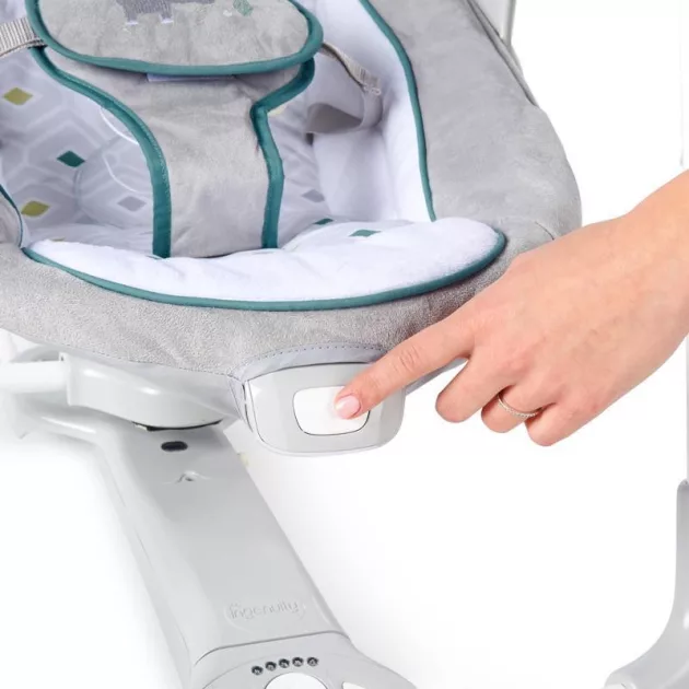 INGENUITY Rezgő hinta dallamokkal, Nash 2in1, 0 hó+, 9 kg-ig, 2019