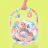 Bright Starts Rezgő pihenőszék, Flamingo Vibes™, 0 hó+, 9 kg-ig