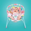 Bright Starts Rezgő pihenőszék, Flamingo Vibes™, 0 hó+, 9 kg-ig