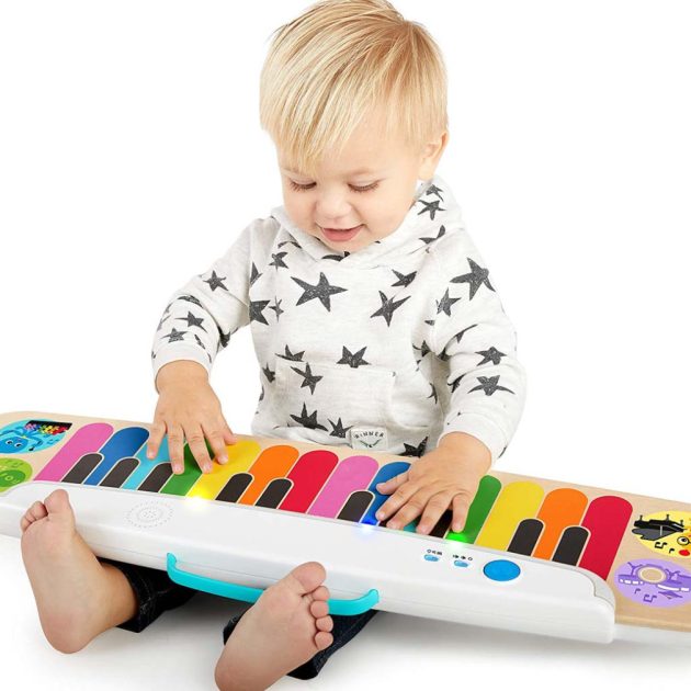 Baby Einsein Fa zenélő játék keyboard Magic Touch HAPE 12hó+