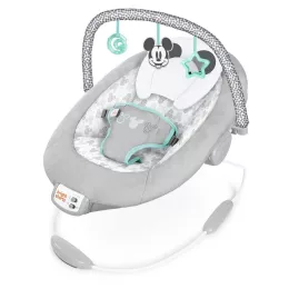   Bright Starts Rezgő pihenőszék dallamokkal, Mickey Mouse Cloudscapes™, 0 hó+, 9 kg-ig