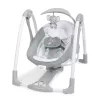 INGENUITY Átalakítható rezgő hinta dallamokkal és adapterrel, Swell™, 2in1, 0 hó+, 9 kg-ig