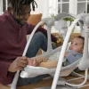 INGENUITY Átalakítható rezgő hinta dallamokkal és adapterrel, Swell™, 2in1, 0 hó+, 9 kg-ig