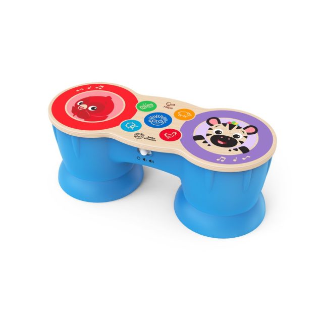 Baby Einstein Zenélő játék dobok, Upbeat Tunes™ Magic Touch™, HAPE, 6 hó+