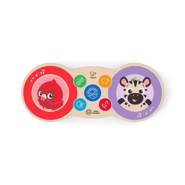 Baby Einstein Zenélő játék dobok, Upbeat Tunes™ Magic Touch™, HAPE, 6 hó+