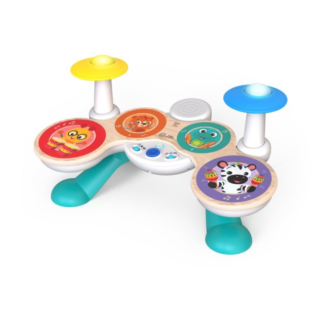 Baby Einsein Zenélő játék dob készlet Together in Tune Drums™ Connected Magic Touch™ HAPE 12hó+