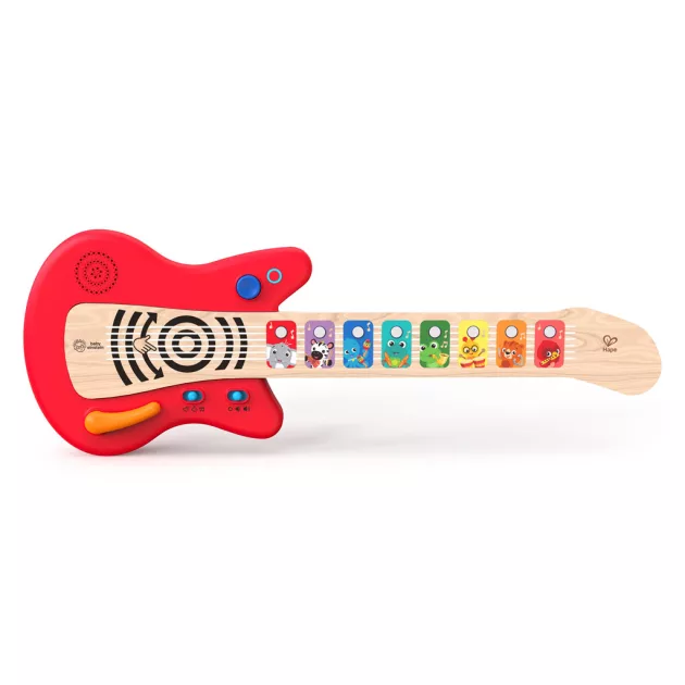 Baby Einstein Fa zenélő játék gitár Together in Tune Guitar™ Connected Magic Touch™ HAPE - 6hó+