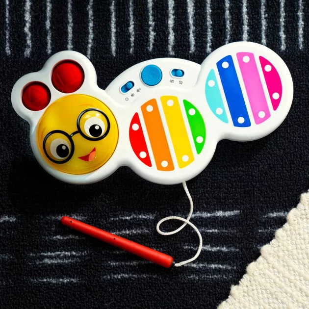 Baby Einstein Zenélő játék xilofon, Cal’s Curious Keys™, 12 hó+
