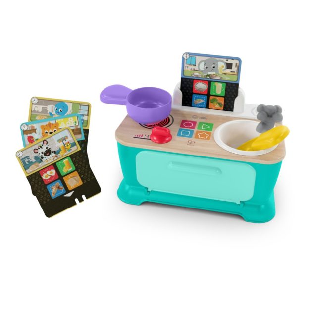 Baby Einsein Zenélő játék konyha Magic Touch Kitchen™ Pretend to Cook HAPE 9hó+