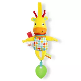   Bright Starts C-karikán játék dallamokkal, zsiráf, Pull Play & Boogie™, 0 hó+