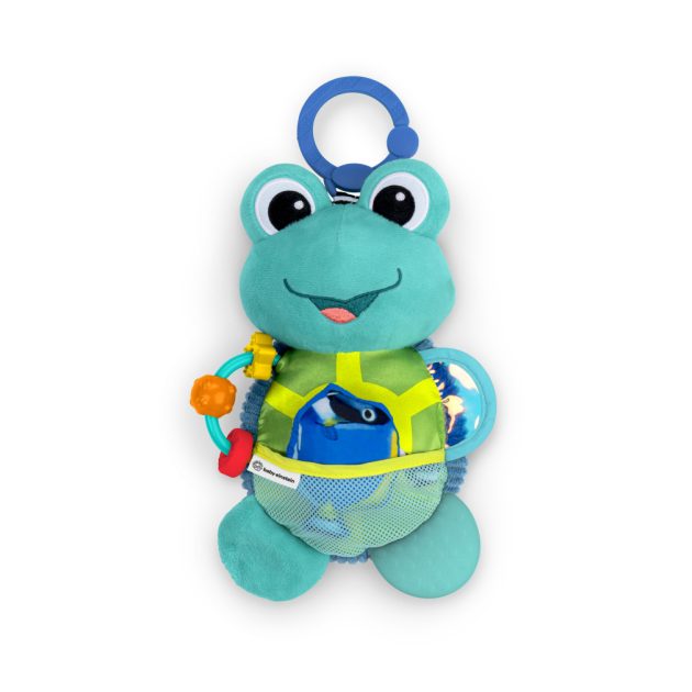 Baby Einsein Aktív játék C-karikán teknős Neptune’s Sensory Sidekick™ 0hó+