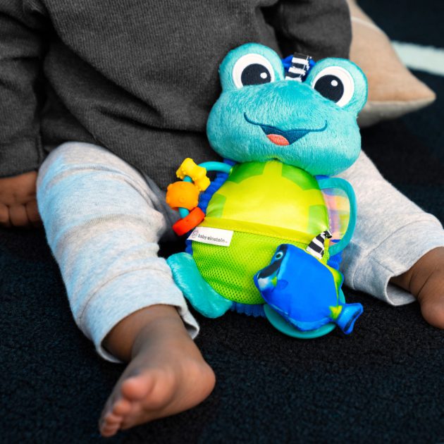 Baby Einsein Aktív játék C-karikán teknős Neptune’s Sensory Sidekick™ 0hó+