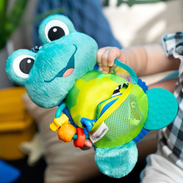 Baby Einsein Aktív játék C-karikán teknős Neptune’s Sensory Sidekick™ 0hó+