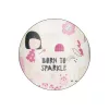 Petite&Mars Rozsdamentes acél termoszpalack szívószállal 350 ml Twinkling Fairy 12m+