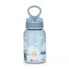 Petite&Mars Rozsdamentes acél termoszpalack szívószállal 350 ml Work Zone 12m+