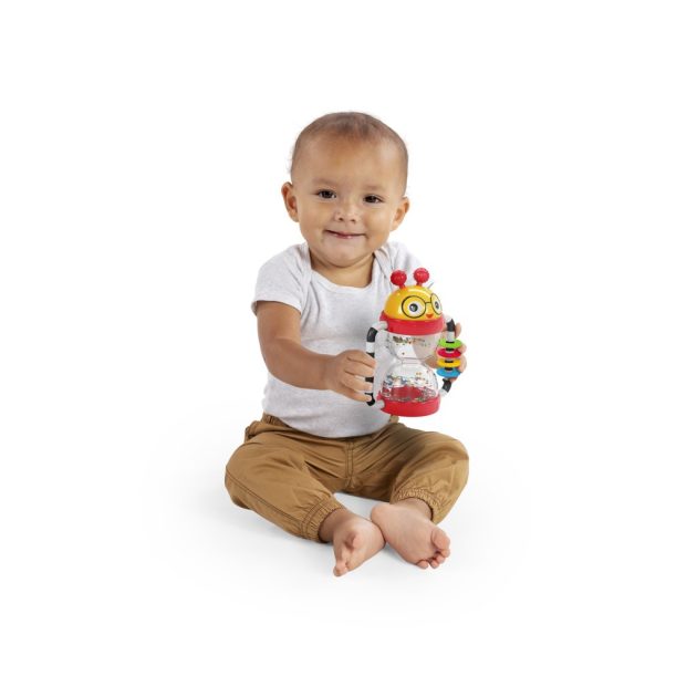 Baby Einstein Rágóka aktivitásokkal, Cal’s Sensory Shake-up™, 3 hó+