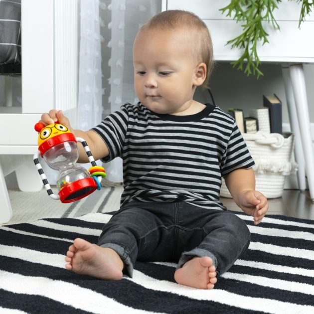 Baby Einstein Rágóka aktivitásokkal, Cal’s Sensory Shake-up™, 3 hó+