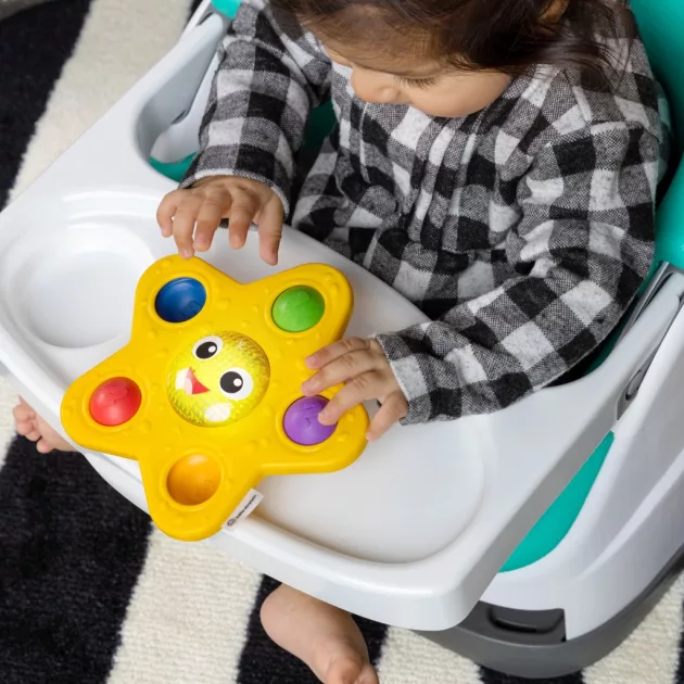 Baby Einstein Aktív játék tapadókoronggal, Pop & Glow Starfish™, 6 hó+