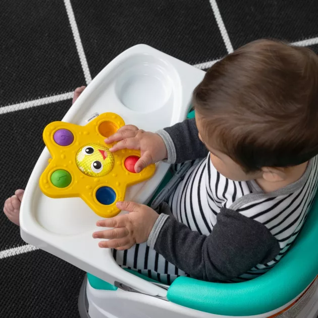 Baby Einstein Aktív játék tapadókoronggal, Pop & Glow Starfish™, 6 hó+