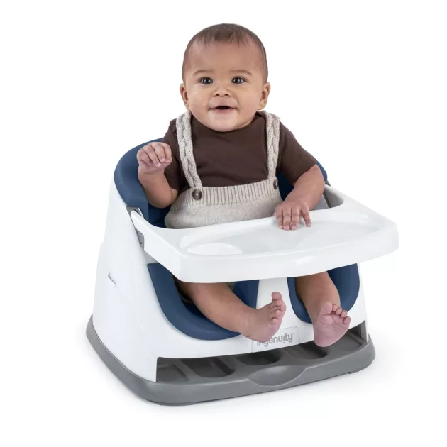INGENUITY 2in1 székmagasító, Baby Base™, Night Sky, 6 hó+, 22 kg-ig