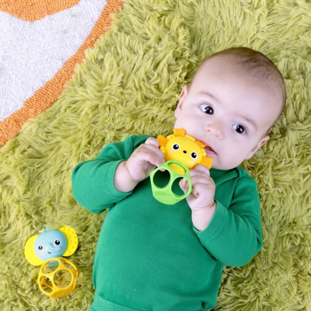 OBALL Játék Oball Rágóka Soother Pals™ Easy-Grasp 2db 3hó+