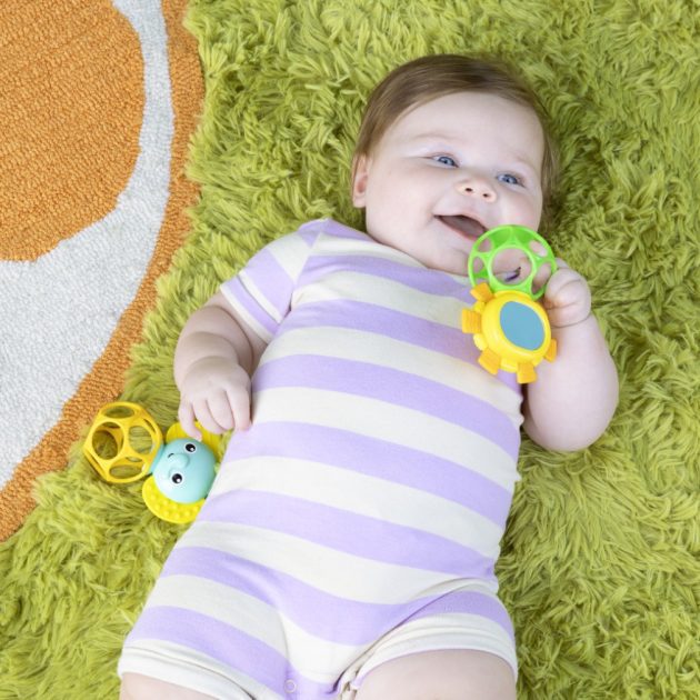 OBALL Játék Oball Rágóka Soother Pals™ Easy-Grasp 2db 3hó+