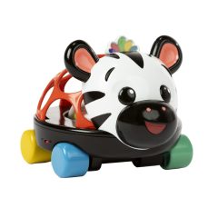   OBALL Autó és csörgő, 2in1 Curious Car, zebra, Zen™, 3 hó+