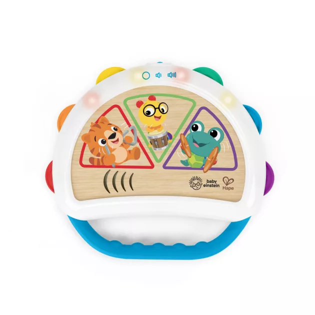 Baby Einstein Játék zenélő tamburin Tap & Shake™ Magic Touch™ HAPE - 6hó+