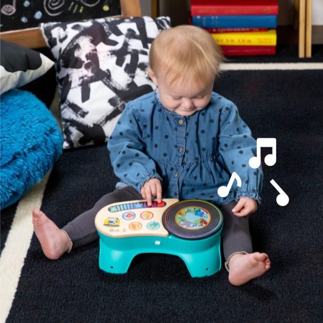 Baby Einsein Zenélő játék Gramofón DJ Discovery™ Magic Touch™ HAPE 6hó+