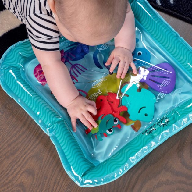 Baby Einstein, vizes alátét, Sensory Splash™, 40x40 cm, 0 hó+