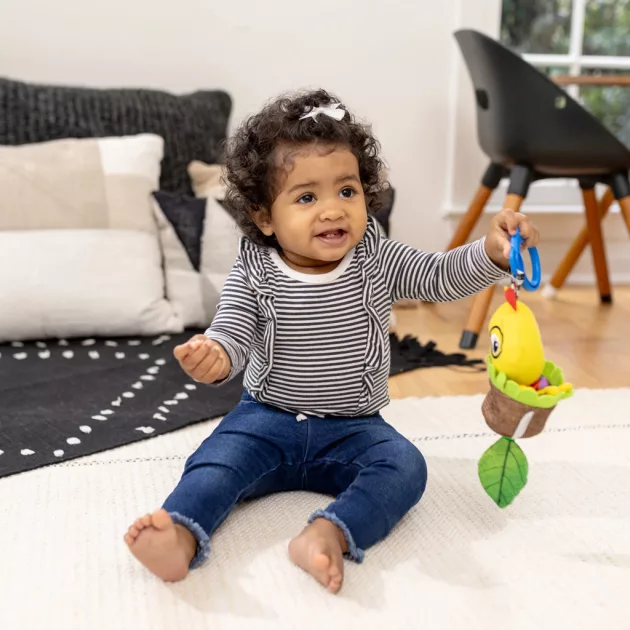 Baby Einstein Játék csörgővel C-karikán u Cal-a-Puller™ - 0hó+