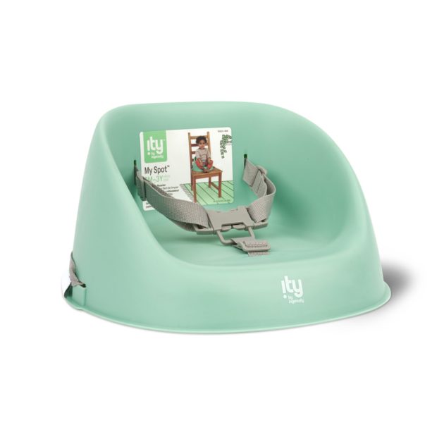 Ingenuity Ülésmagasító étkezőszékre Easy Clean Booster Green 15 kg-ig