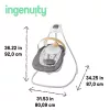 INGENUITY Parker™ zenélő hintaszék 0 hónapos kortól, 9 kg-ig