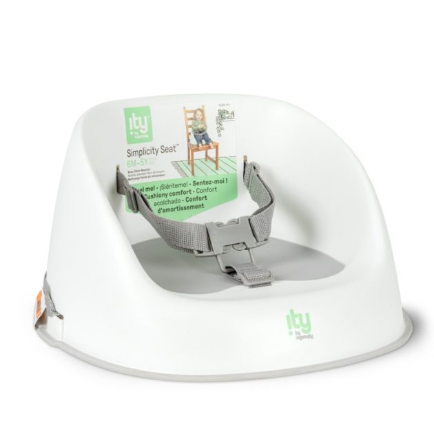 Ingenuity Ülésmagasító étkezőszékre Ity Simplicity Seat™ Easy Clean Booster Grey 15 kg-ig