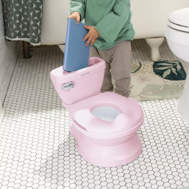 INGENUITY Gyermek toalett hanggal My Size™ - Pink