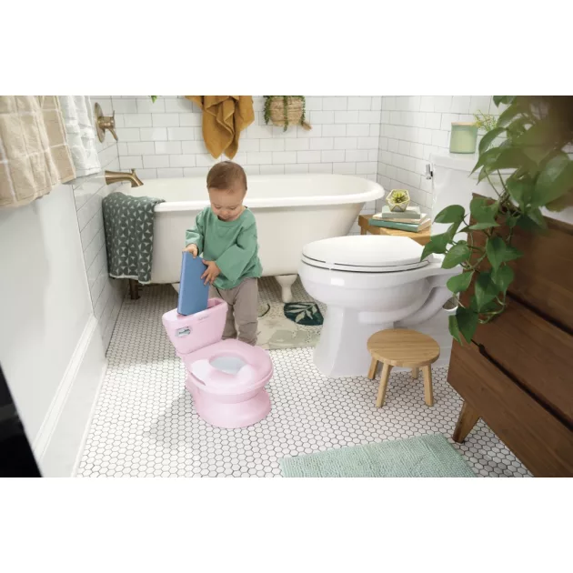 INGENUITY Gyermek toalett hanggal My Size™ - Pink