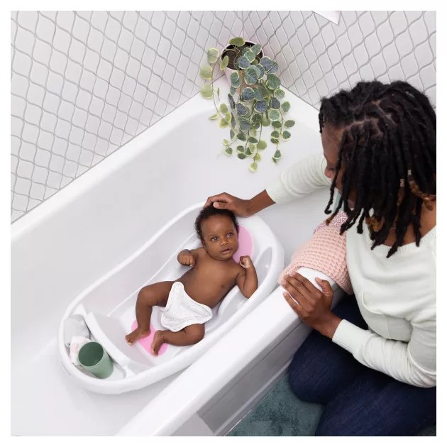 INGENUITY Comfy Clean™ Deluxe rózsaszín babakád