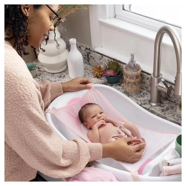 INGENUITY Comfy Clean™ Deluxe rózsaszín babakád